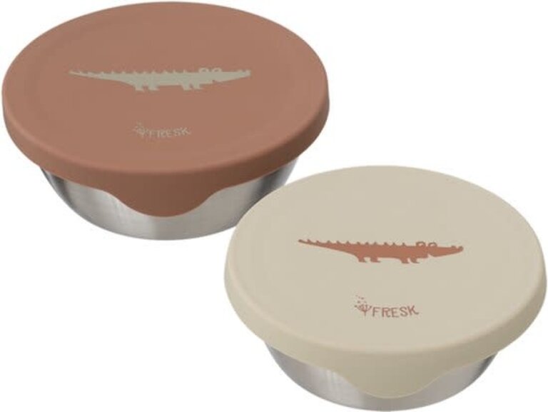 Fresk Snackbox Set 2 Pcs. Crocodile