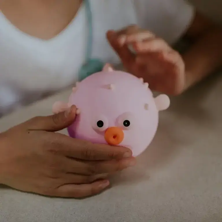 Mary's Led Lamp - Blow Fish Pink