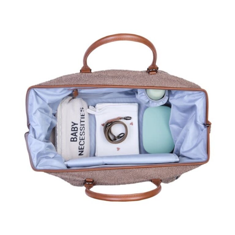 Childhome Mommy Bag  Teddy Zacht Bruin