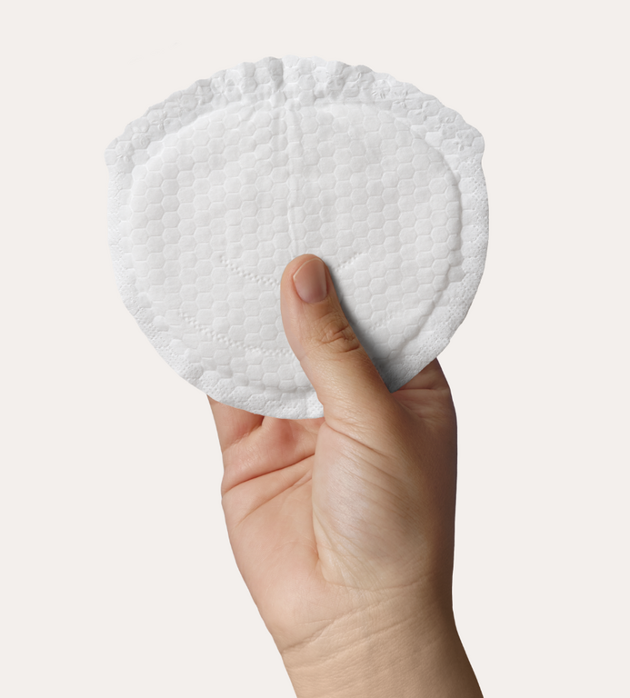 Carriwell Disposable 50 x Bamboo Breast Pads White