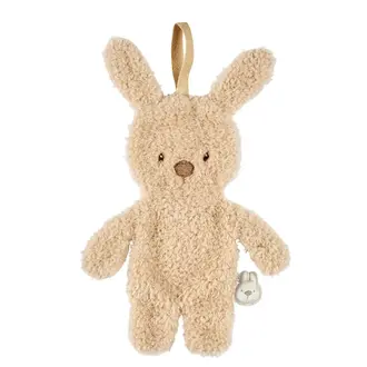 Nattou Teddy Baby Fopspeendoekje - Konijn - 26 cm - Beige