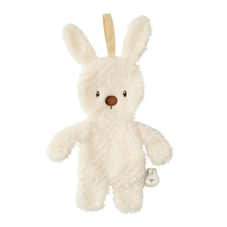 Nattou Teddy Baby Fopspeendoekje - Konijn - 26 cm - Ecru