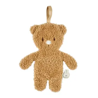 Nattou Teddy Baby Fopspeendoekje - Beer - 26 cm - Beige