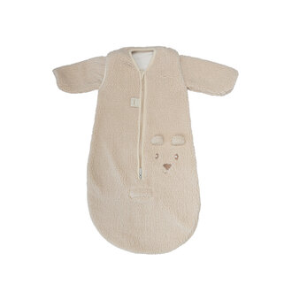 Pericles Slaapzak Bear Creme - 70 cm - Met Mouw - Autostoelcompatibel