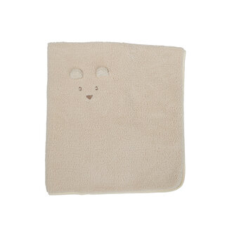 Pericles Deken Wieg Bear Creme - 75 x 100 cm