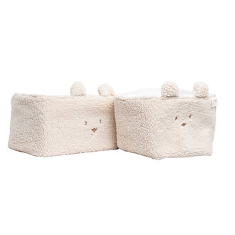 Pericles Storage Bag Set - Bear Creme
