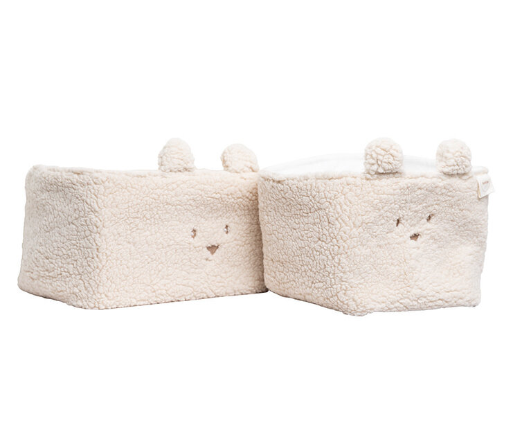 Pericles Storage Bag Set - Bear Creme