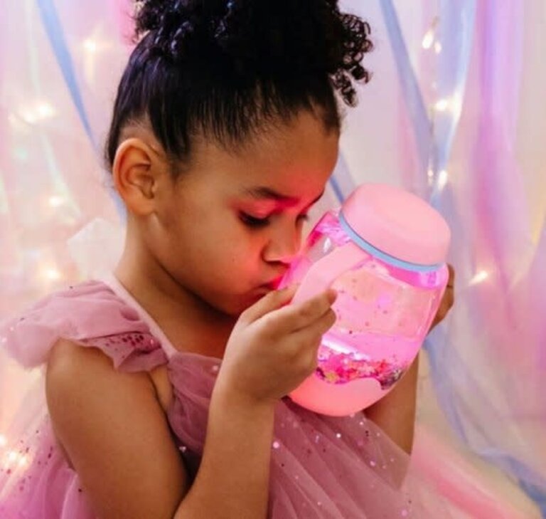 Glo Pals Sensory Play Cup Bubble Gum