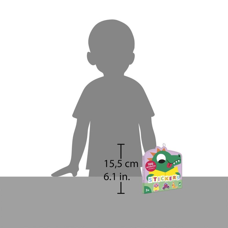 Janod Eenhoornstickers 100Pcs