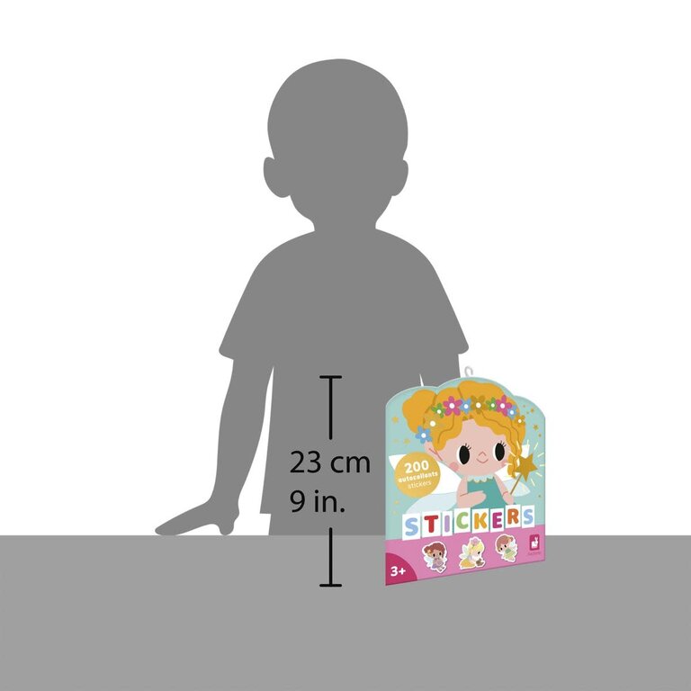 Janod Feeënstickers 200Pcs