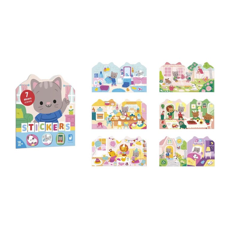 Janod Stickerboek - Het Huis