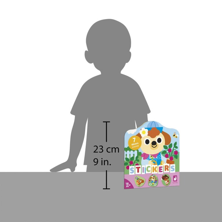 Janod Stickerboedk - De Tuin