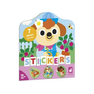 Janod Stickerboek - De Tuin
