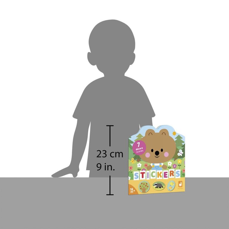 Janod Stickerboedk - Het Bos