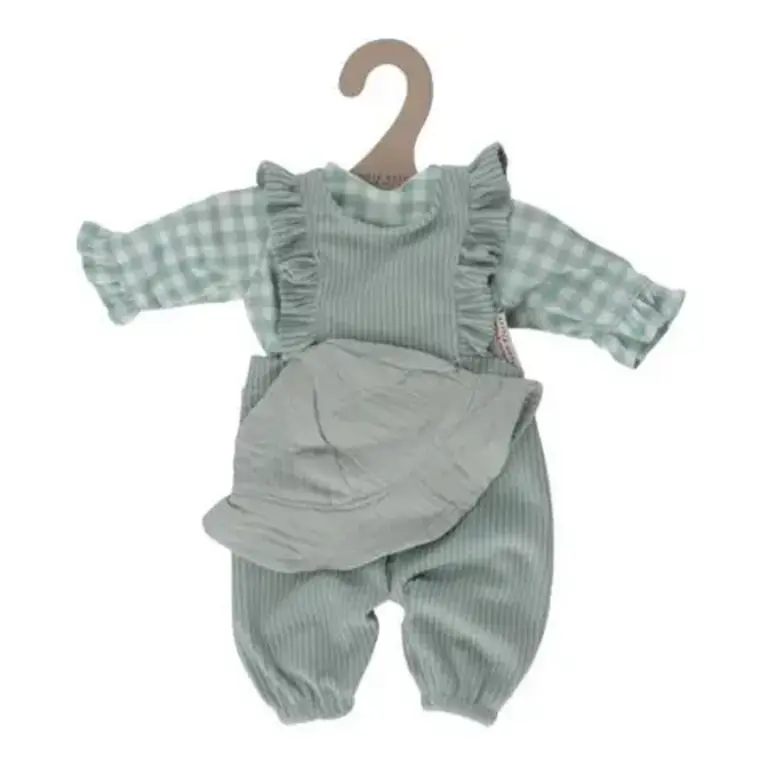 Little Dutch Babypop kleertjes Green Check