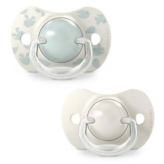 Suavinex Set 2 Symmetrische fopspeen SX Pro 6/18m Birdies Groen