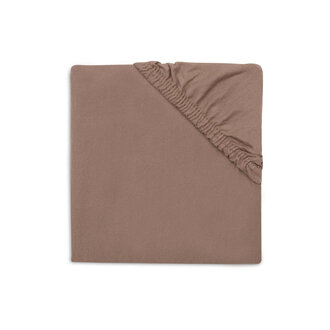 Jollein Hoeslaken Boxmatras - Jersey 75x95cm Milky Coffee