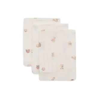 Jollein Washandje Hydrofiel - Animal Friends - 3 Stuks