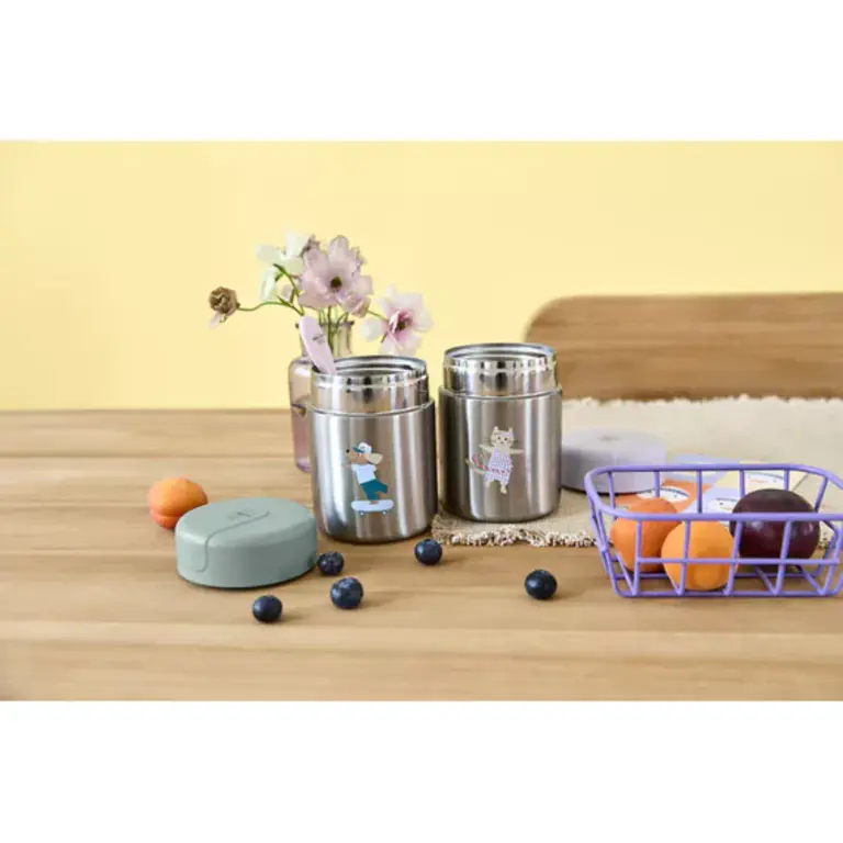 Lässig Food Jar - Tiny Team Kat