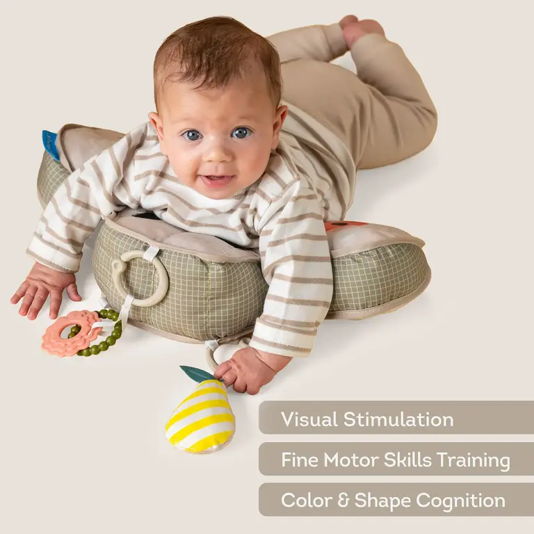 Taf Toys Panda Tummy-Time Pillow