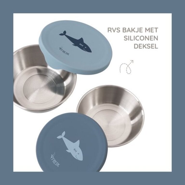 Fresk Snackbox Set 2 Pcs. Shark