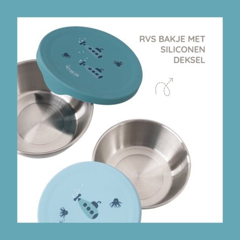 Fresk Snackbox Set 2 Pcs. Submarine