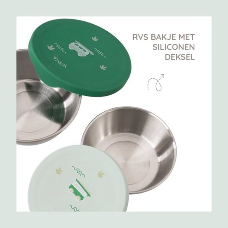 Fresk Snackbox Set 2 Pcs. Surf Boy