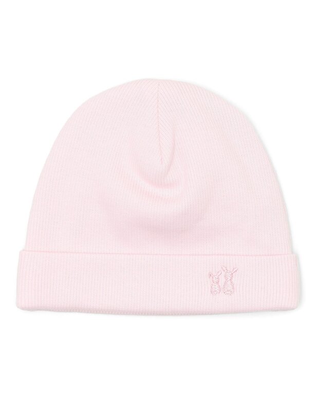 Poetree Kids Babymutsje Olivia  Rib Soft Pink Newborn