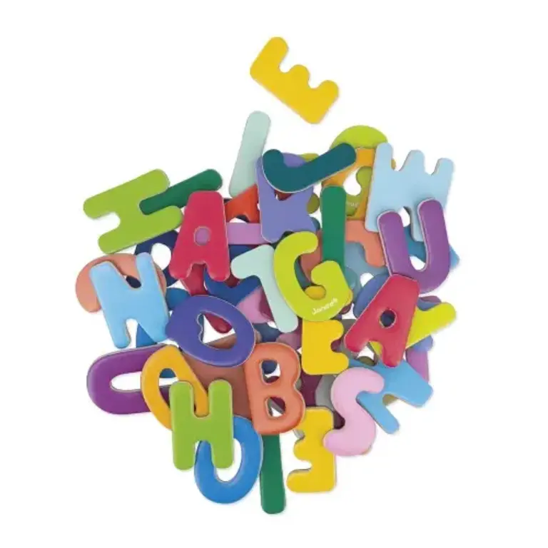 Janod 52 magnetische letters (hout)
