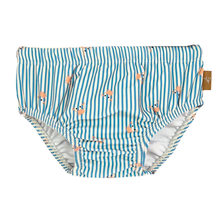 Fresk UV Diaper pants boys Stripes & crabs