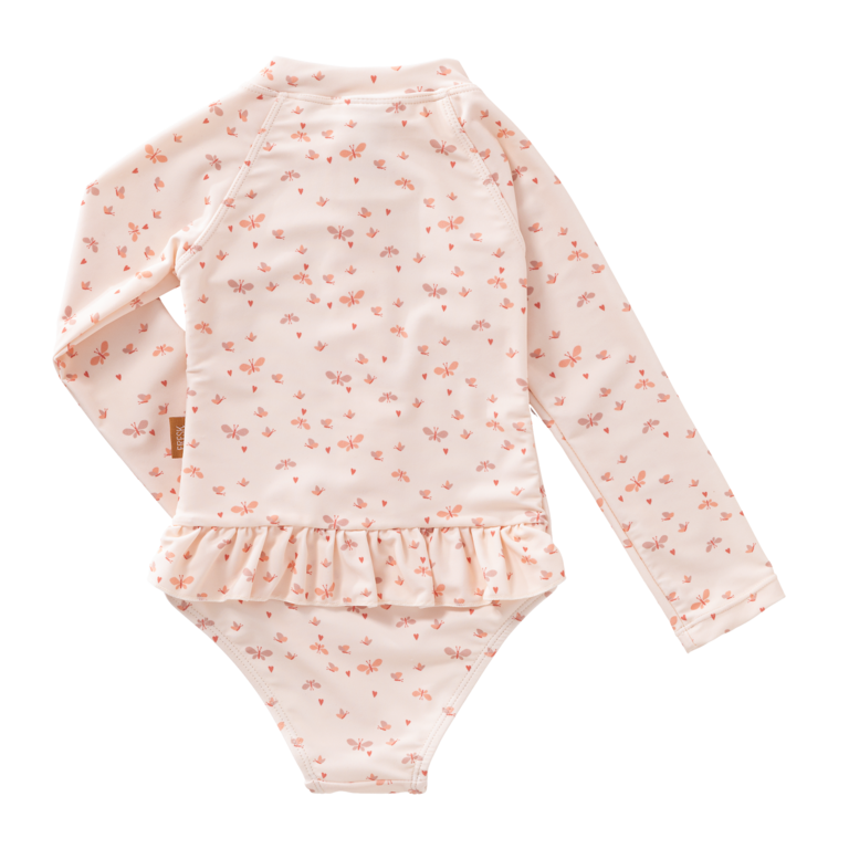 Fresk UV Suit longsleeve girls Butterflies