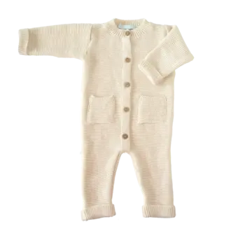 Bla Bla Bla Boxpakje Gebreid Seedpearl - Ecru