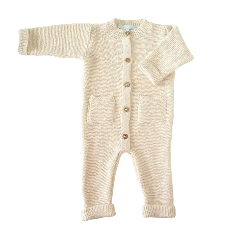 Bla Bla Bla Boxpakje Gebreid Seedpearl - Ecru