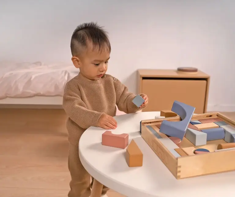 Bla Bla Bla Pullover Gebreid Cornstalk - Taupe