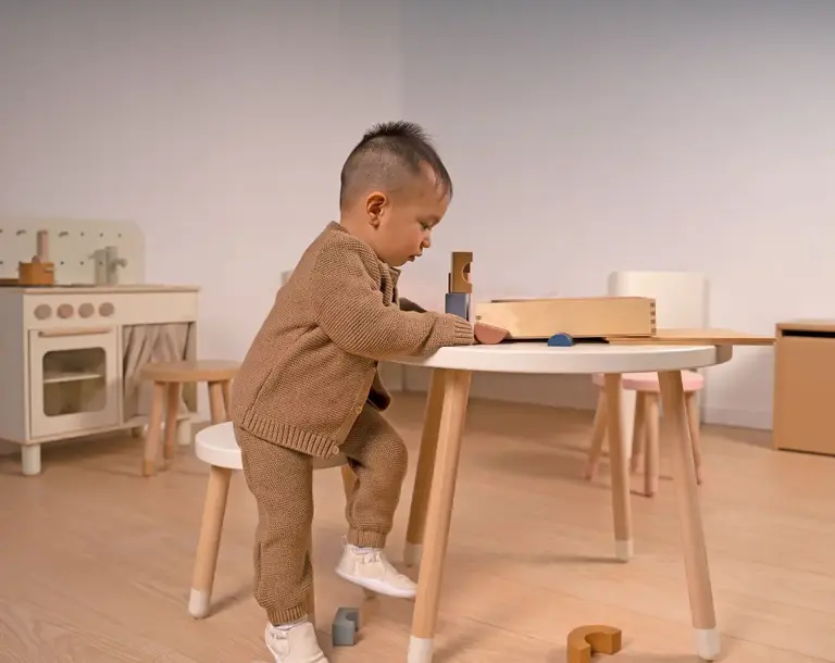 Bla Bla Bla Broekje Gebreid Cornstalk - Taupe