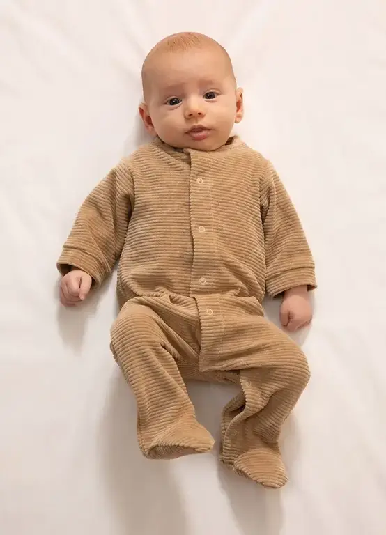 Witlof for Kids Boxpakje Velvet Rib Urban Taupe