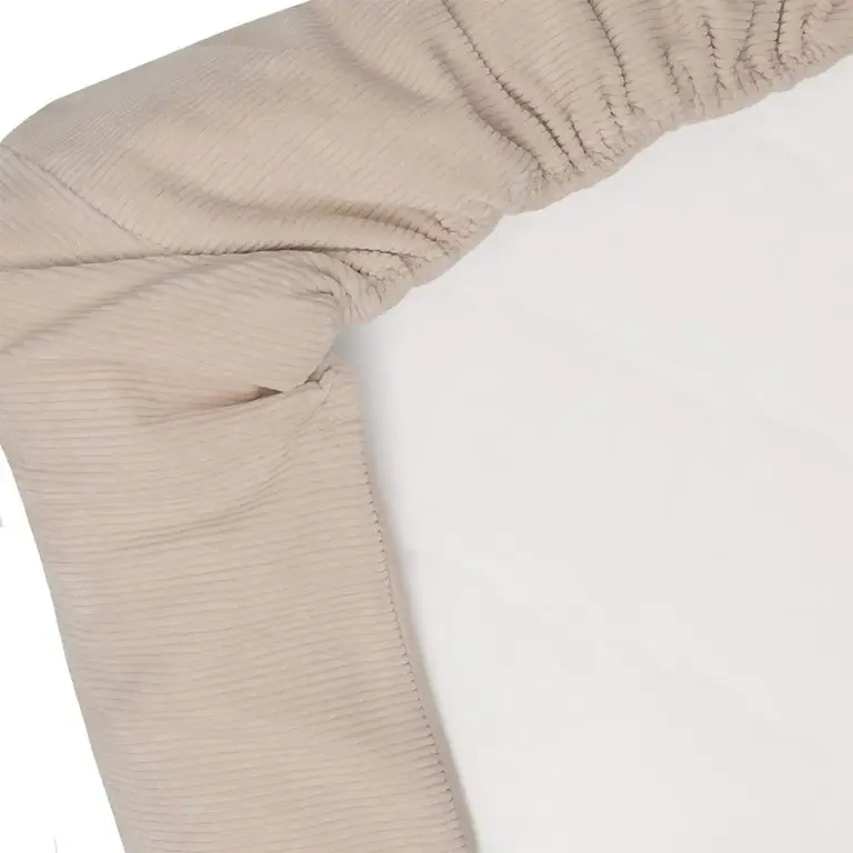 Witlof for Kids Tuck-Inn Deken 60x120cm/70x140cm Velvet Rib Soft Sand