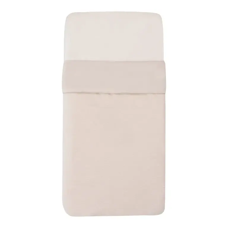 Witlof for Kids Tuck-Inn Deken 60x120cm/70x140cm Velvet Rib Soft Sand