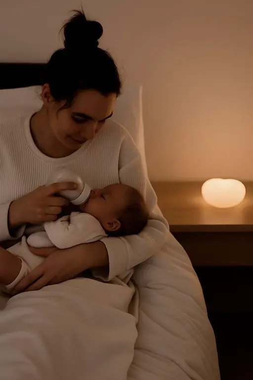 Flow Ruby voedingslampje - Dusty pink