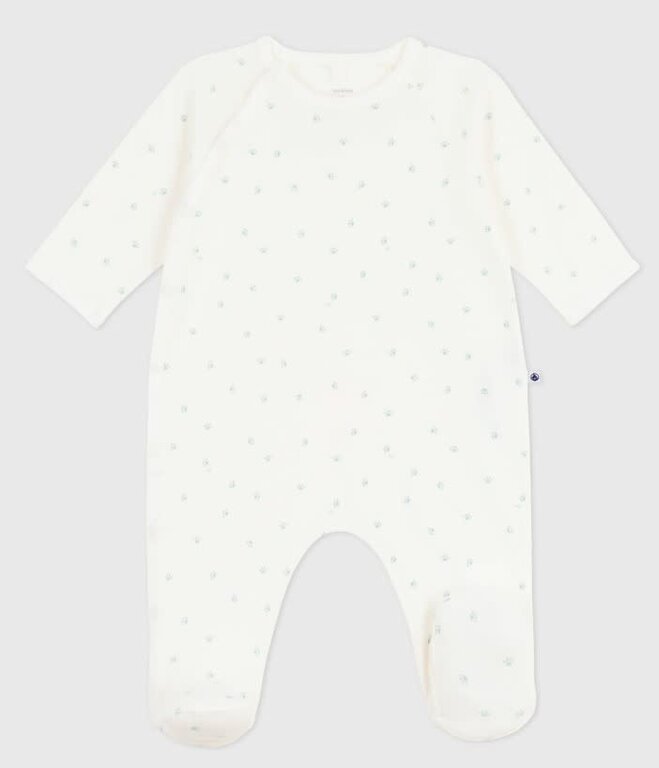 Petit Bateau Katoenen babypyjama met print