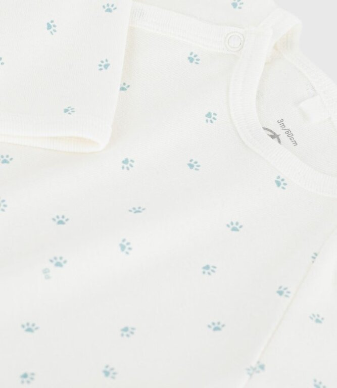 Petit Bateau Katoenen babypyjama met print