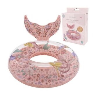 Little Dutch Dreamy Mermaid Zwemring 91cm + Staart
