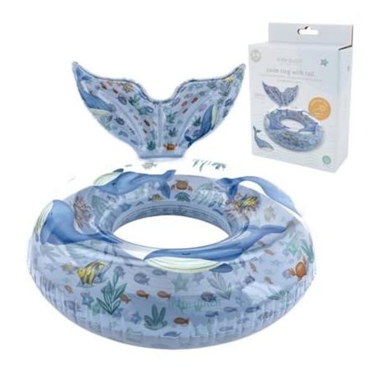 Little Dutch Ocean World Zwemring 91cm + Staart