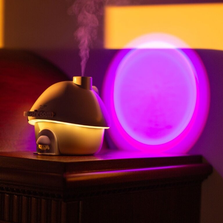 Mary's Luchtbevochtiger - Mushroom House Pink