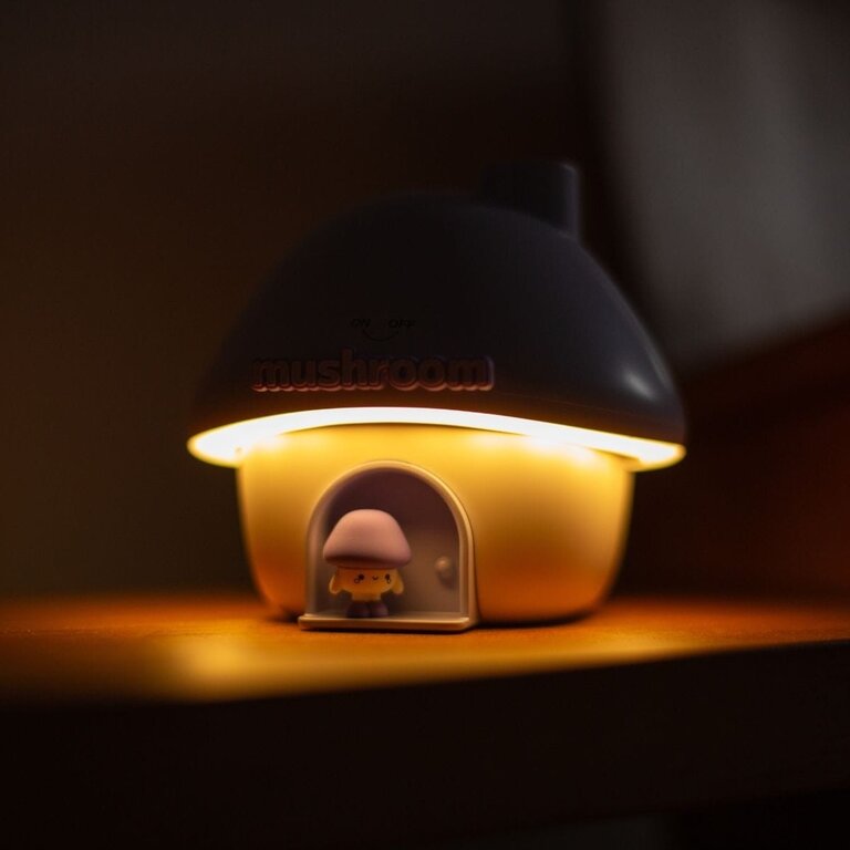 Mary's Luchtbevochtiger - Mushroom House Blue