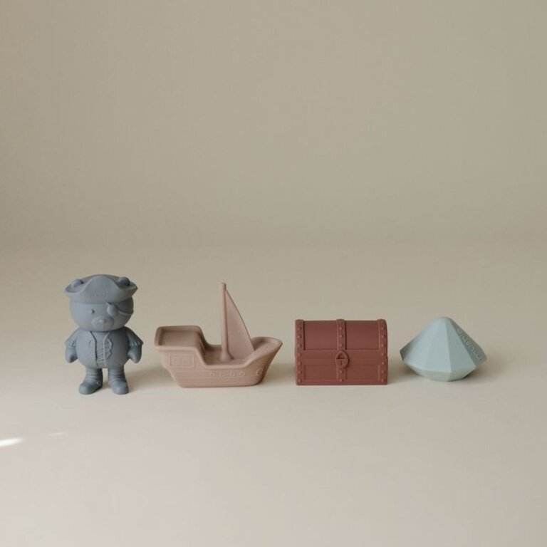 Mushie Bath Set 4-Pack- Pirate