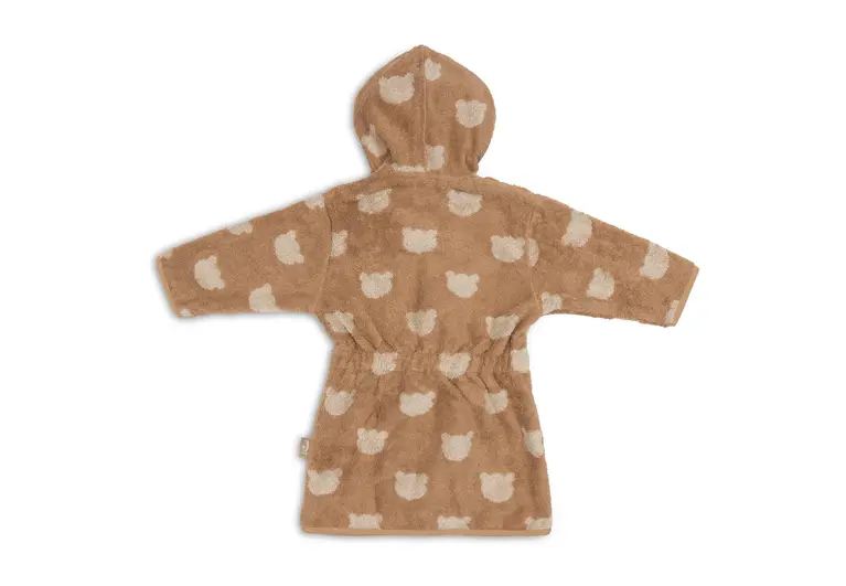 Jollein Badjas Badstof Jacquard Teddy Bear 1-2J