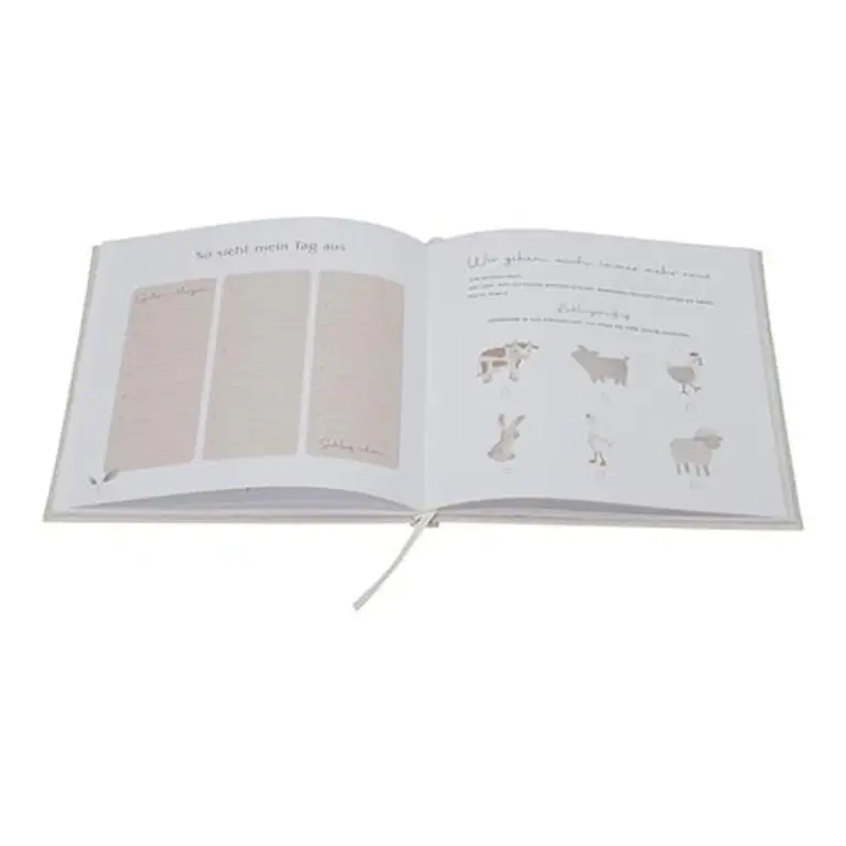 Little Dutch Babyboek - Beige - Baby Bunny - DE