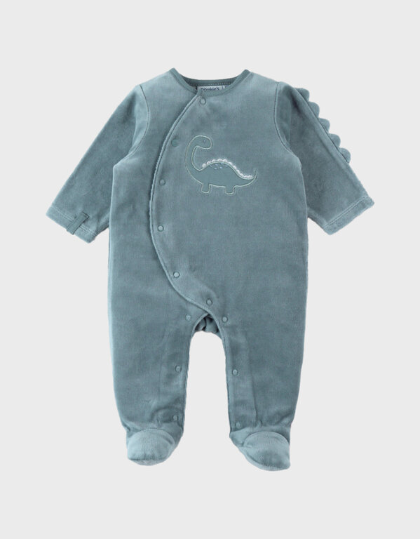 Noukie's Corduroy fluwelen pyjama - dino