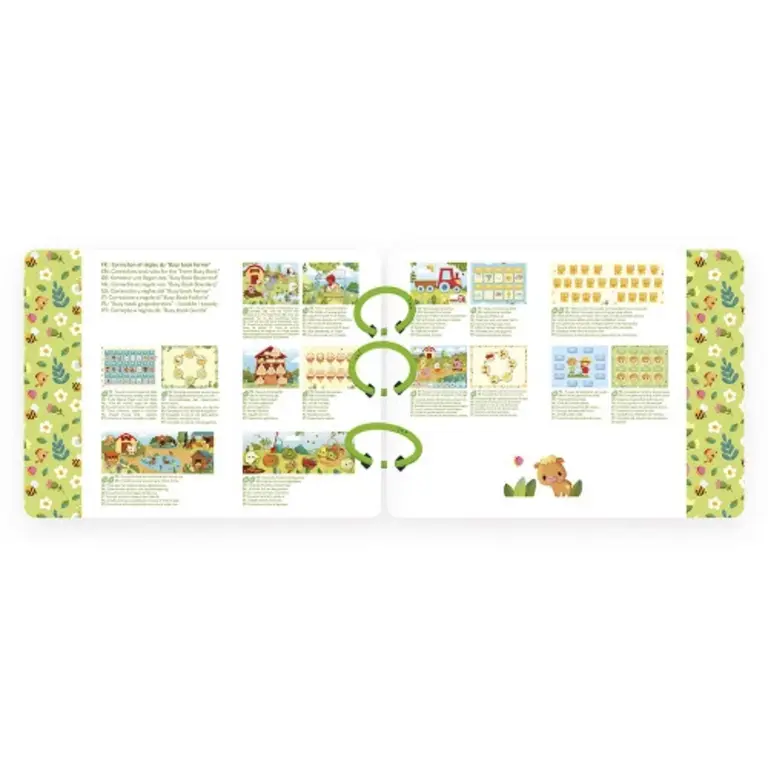 Janod Cardboard Farm Busybook